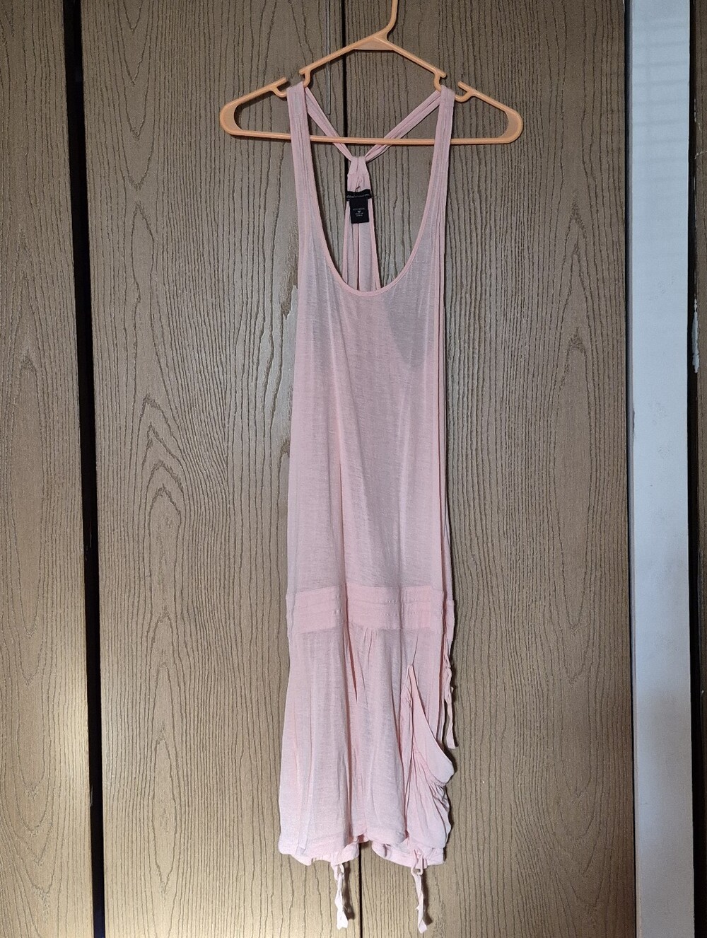 Moda International Peachy Pink Sleeveless Tank Dress